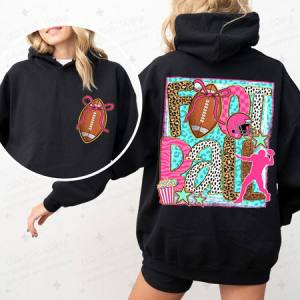 COQUETTE FOOTBALL - FRONT+BACK - DTF TRANSFER