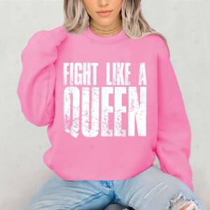 FIGHT LIKE A QUEEN - DTF TRANSFER