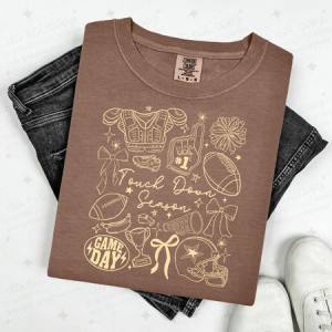 COQUETTE TOUCH DOWN SEASON - DTF TRANSFER