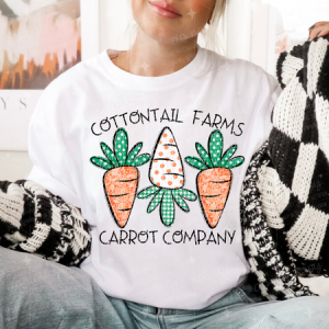 COTTON TAILS CARROT COMPANY - DTF TRANSFER