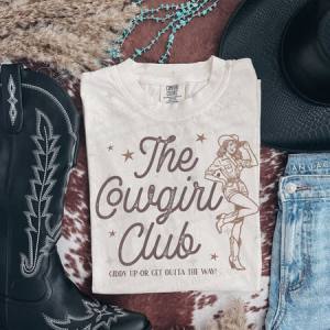 THE COWGIRL CLUB - DTF TRANSFER
