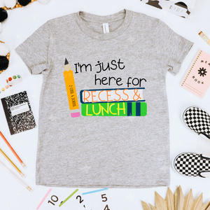 RECESS & LUNCH - DTF TRANSFER