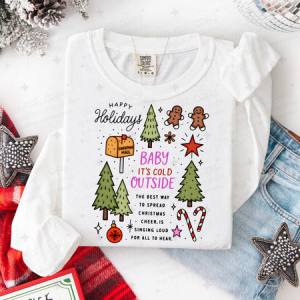 BABY IT'S COLD OUTSIDE - DTF TRANSFER