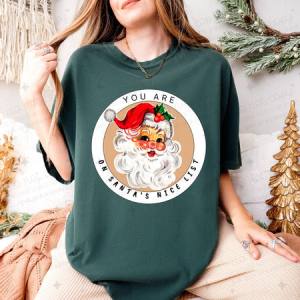 YOU ARE ON SANTA'S NICE LIST - DTF TRANSFER