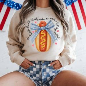 COQUETTE YOU LOOK LIKE THE 4TH OF JULY - DTF TRANSFER