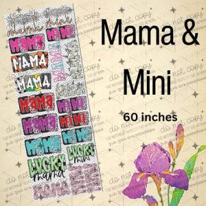 Mama & Mini Sheet 22x60