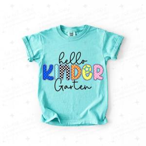 HELLO KINDERGARTEN - DTF TRANSFER
