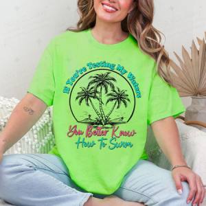 YOU BETTER KNOW HOW TO SWIM - DTF TRANSFER