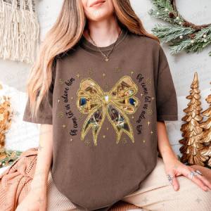 COQUETTE OH COME LET US ADORE HIM - DTF TRANSFER