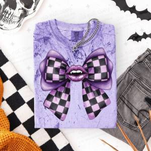 COQUETTE VAMPIRE BOW - DTF TRANSFER