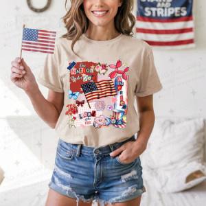 COQUETTE PATRIOTIC DOODLE - DTF TRANSFER