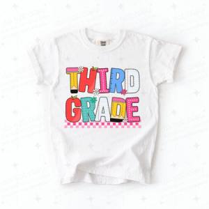 COQUETTE THIRD GRADE - DTF TRANSFER