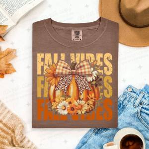 COQUETTE FALL VIBES STACKED - DTF TRANSFER
