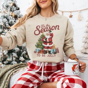 TIS THE SEASON TO BE JOLLY - DTF TRANSFER