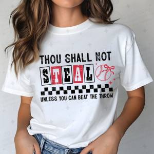 COQUETTE THOU SHALL NOT STEAL - DTF TRANSFER