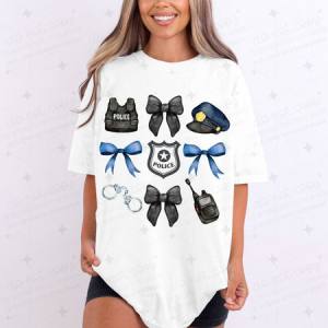 COQUETTE POLICE COLLAGE - DTF TRANSFER