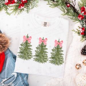 COQUETTE CHRISTMAS TREES - DTF TRANSFER