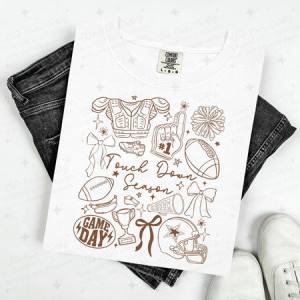 COQUETTE TOUCH DOWN SEASON - DTF TRANSFER