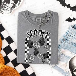 SPOOKY VIBES - DTF TRANSFER