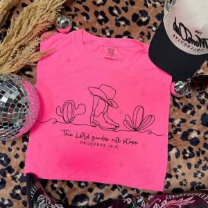 THE LORD GUIDES OUR STEPS - DTF TRANSFER