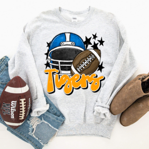 HELMET W/ FOOTBALL - DTF TRANSFER