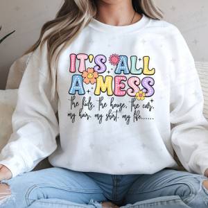 IT'S ALL A MESS - DTF TRANSFER