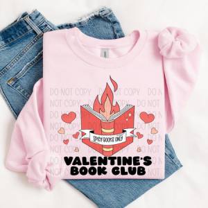 VALENTINE'S BOOK CLUB - DTF TRANSFER