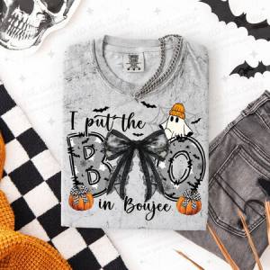 COQUETTE I PUT THE BOO IN BOUJEE - DTF TRANSFER