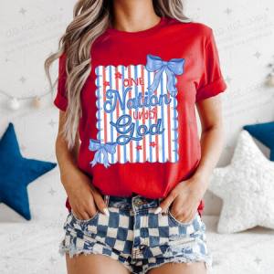 COQUETTE ONE NATION UNDER GOD - DTF TRANSFER