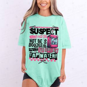 COQUETTE REFUSES TO DRINK TAP WATER - DTF TRANSFER