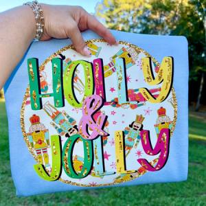 HOLLY & JOLLY NUTCRACKERS - DTF TRANSFER