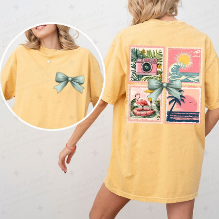 COQUETTE SUMMER MEMORIES - FRONT+BACK - DTF TRANSFER