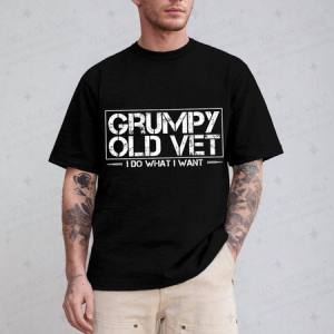 GRUMPY OLD VET - DTF TRANSFER