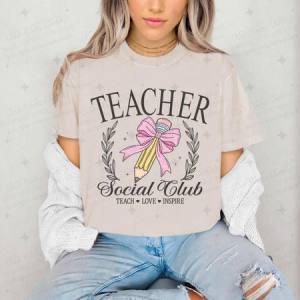 COQUETTE TEACHER SOCIAL CLUB - DTF TRANSFER