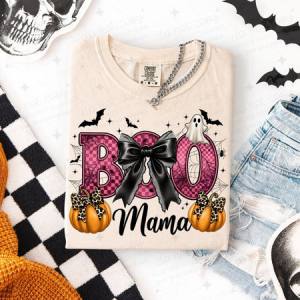 COQUETTE BOO MAMA - DTF TRANSFER