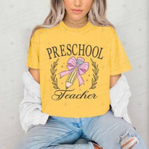 COQUETTE PRESCHOOL TEACHER - DTF TRANSFER