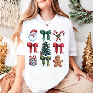 COQUETTE CHRISTMAS COLLAGE - DTF TRANSFER