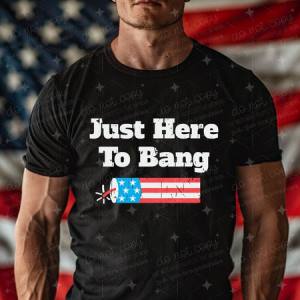 JUST HERE TO BANG - DTF TRANSFER