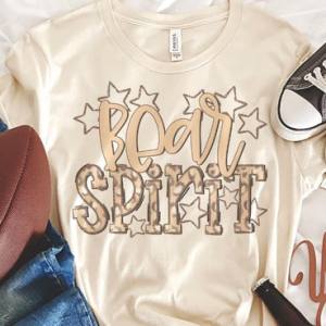 NEUTRAL LEOPARD MASCOTS - DTF TRANSFER