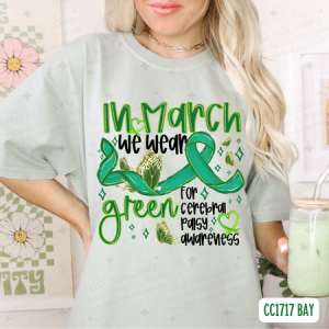 IN MARCH WE WEAR GREEN - DTF TRANSFER