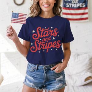 STARS AND STRIPES - DTF TRANSFER