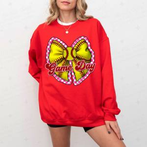 COQUETTE SOFTBALL GAME DAY - DTF TRANSFER