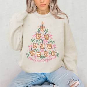 COQUETTE MERRY AND CAFFEINATED - DTF TRANSFER