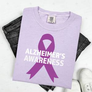 ALZHEIMER'S AWARENESS - DTF TRANSFER