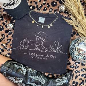 THE LORD GUIDES OUR STEPS - DTF TRANSFER