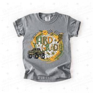 MONSTER TRUCK THIRD GRADE - DTF TRANSFER