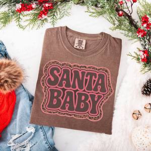 SANTA BABY - DTF TRANSFER