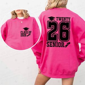 TWENTY 26 SENIOR - FRONT+BACK - DTF TRANSFER