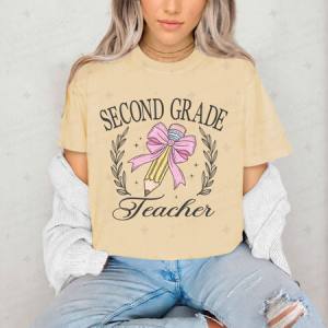 COQUETTE SECOND GRADE TEACHER - DTF TRANSFER