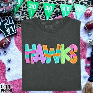 SCHOOL SPIRIT BRIGHT ALPHA - MOCKUP ONLY